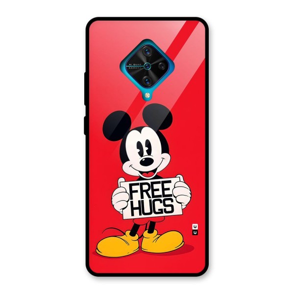 Free Hugs Glass Back Case for Vivo S1 Pro