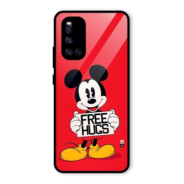 Free Hugs Glass Back Case for Vivo V19