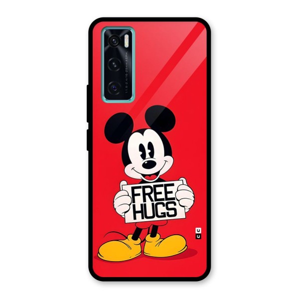 Free Hugs Glass Back Case for Vivo V20 SE