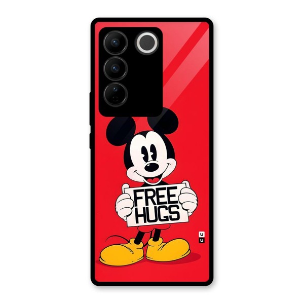 Free Hugs Glass Back Case for Vivo V27