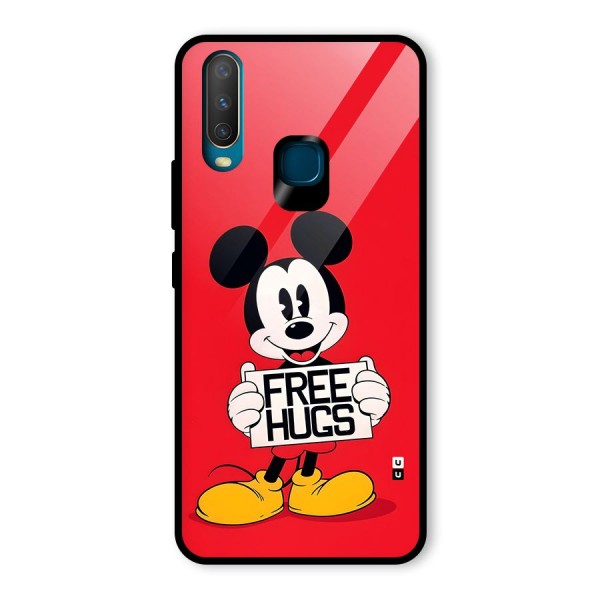 Free Hugs Glass Back Case for Vivo Y12