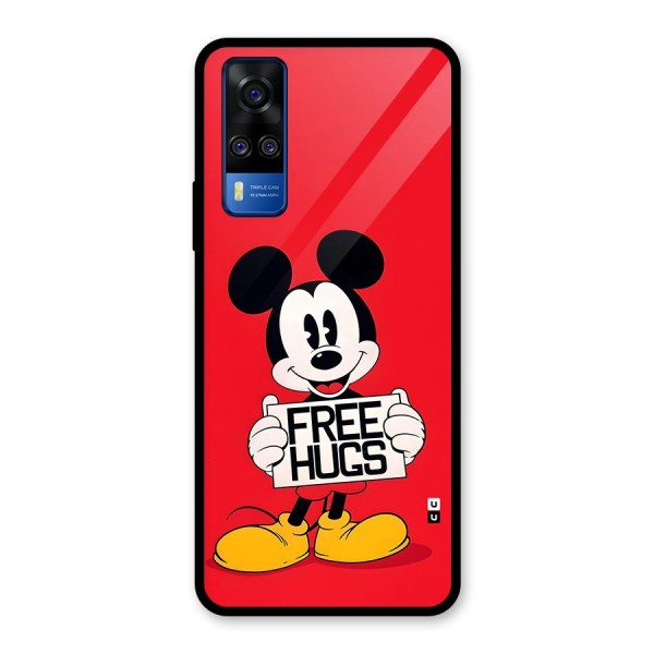 Free Hugs Glass Back Case for Vivo Y51