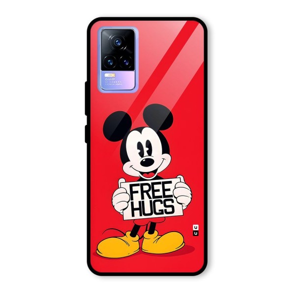 Free Hugs Glass Back Case for Vivo Y73