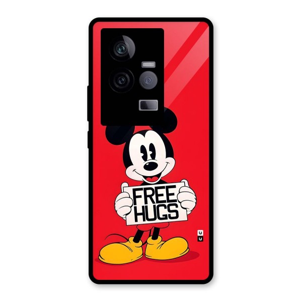 Free Hugs Glass Back Case for Vivo iQOO 11 5G