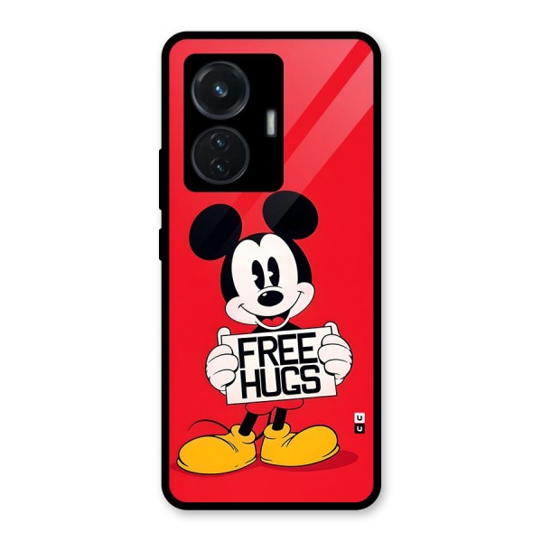 Free Hugs Glass Back Case for iQOO Z6 44W