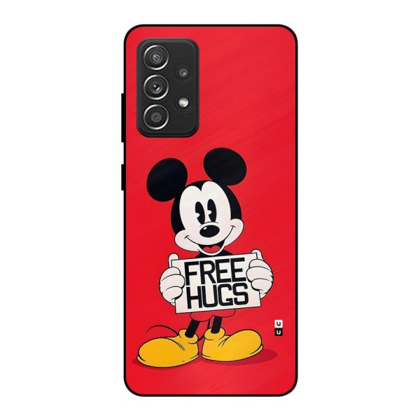 Free Hugs Metal Back Case for Galaxy A52