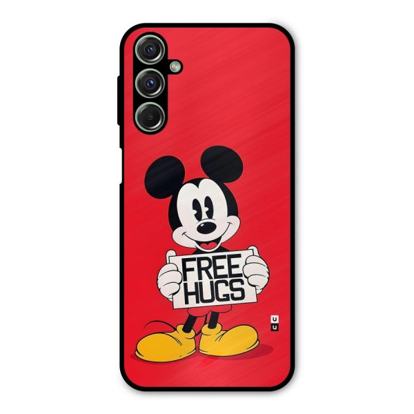 Free Hugs Metal Back Case for Galaxy F34