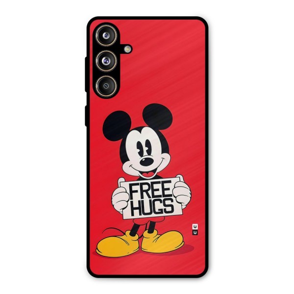 Free Hugs Metal Back Case for Galaxy F55