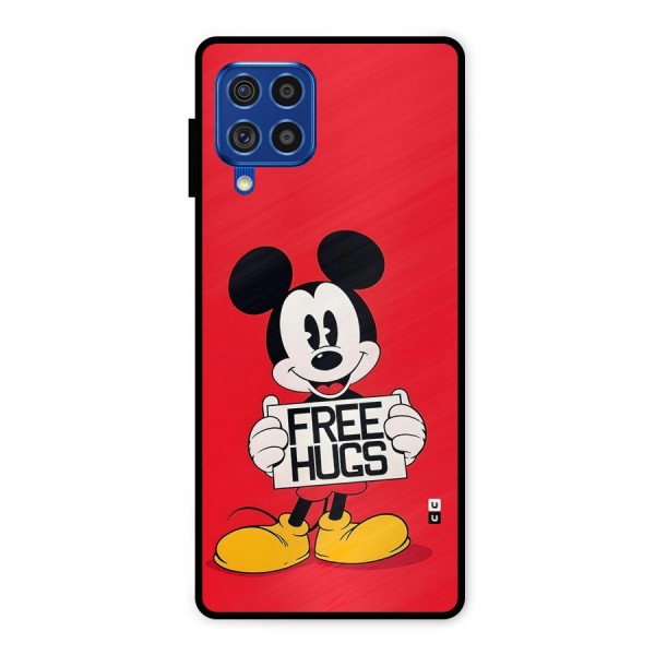 Free Hugs Metal Back Case for Galaxy F62