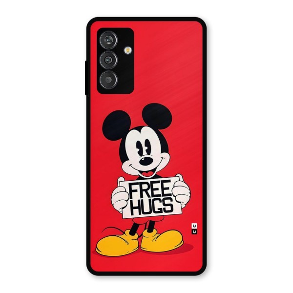 Free Hugs Metal Back Case for Galaxy M13