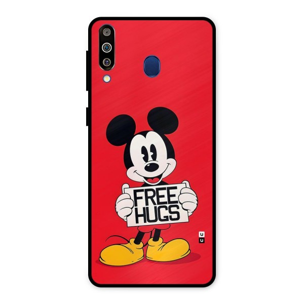 Free Hugs Metal Back Case for Galaxy M30