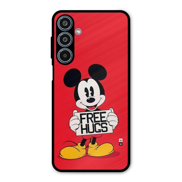 Free Hugs Metal Back Case for Galaxy M35