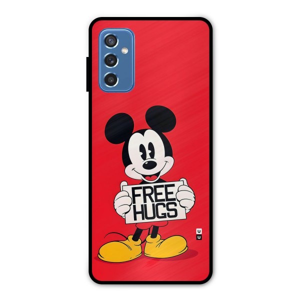 Free Hugs Metal Back Case for Galaxy M52 5G