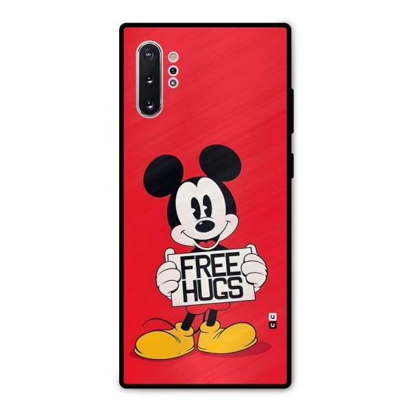 Free Hugs Metal Back Case for Galaxy Note 10 Plus