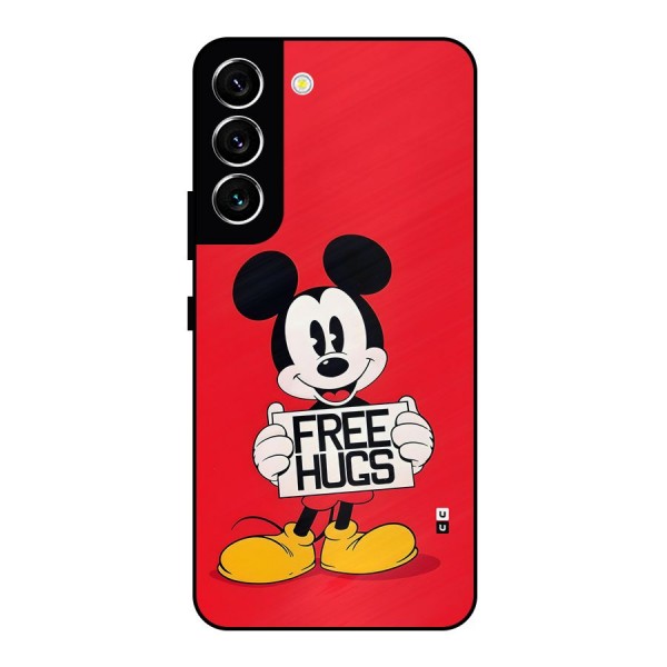 Free Hugs Metal Back Case for Galaxy S22 5G