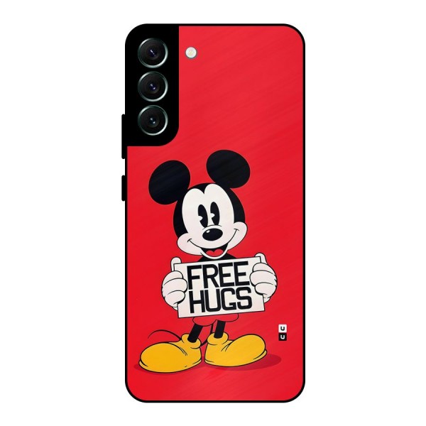 Free Hugs Metal Back Case for Galaxy S22 Plus 5G