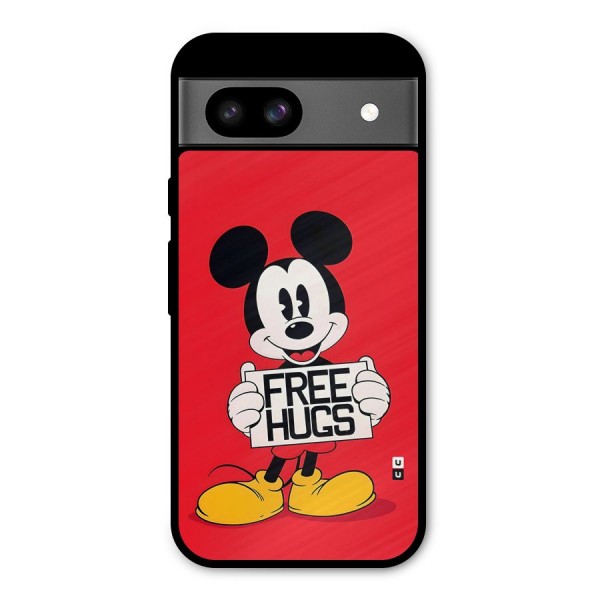 Free Hugs Metal Back Case for Google Pixel 8a