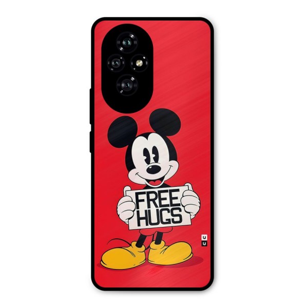 Free Hugs Metal Back Case for Honor 200