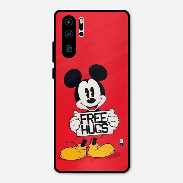 Free Hugs Metal Back Case for Huawei P30 Pro