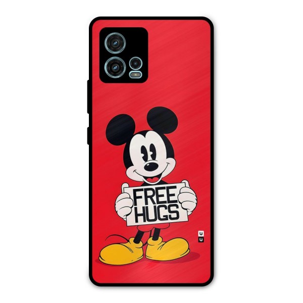 Free Hugs Metal Back Case for Moto G72