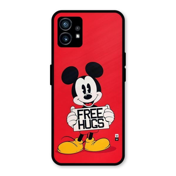 Free Hugs Metal Back Case for Nothing Phone 1