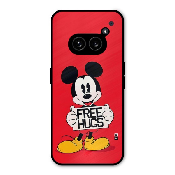 Free Hugs Metal Back Case for Nothing Phone 2a Plus