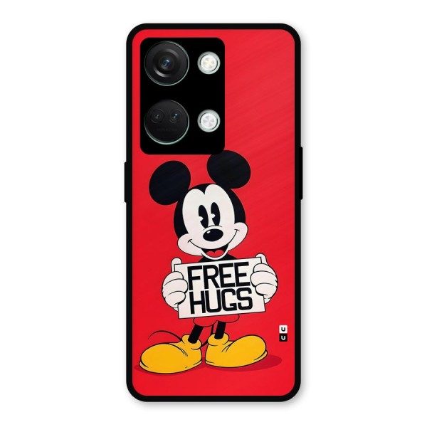 Free Hugs Metal Back Case for OnePlus Nord 3