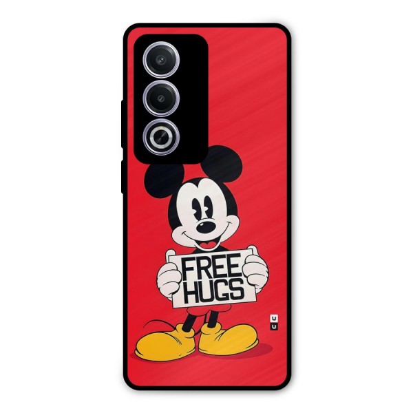 Free Hugs Metal Back Case for Oppo A3 Pro