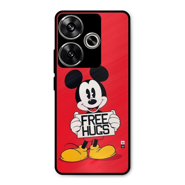 Free Hugs Metal Back Case for Poco F6