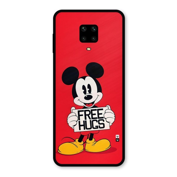 Free Hugs Metal Back Case for Poco M2