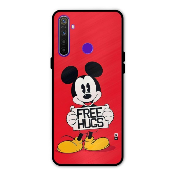 Free Hugs Metal Back Case for Realme 5