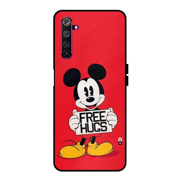 Free Hugs Metal Back Case for Realme 6 Pro