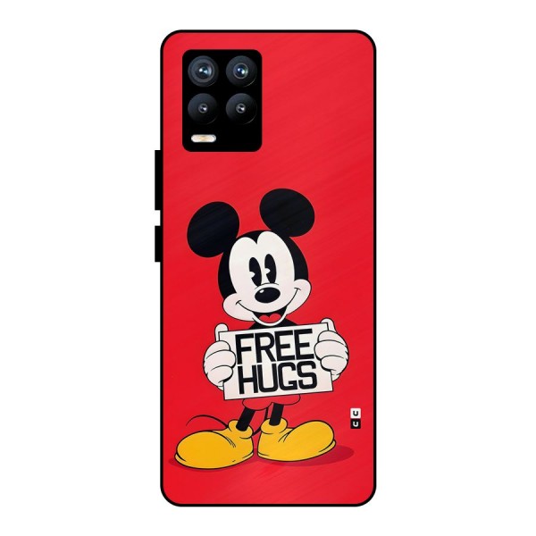 Free Hugs Metal Back Case for Realme 8