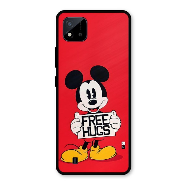 Free Hugs Metal Back Case for Realme C11 2021