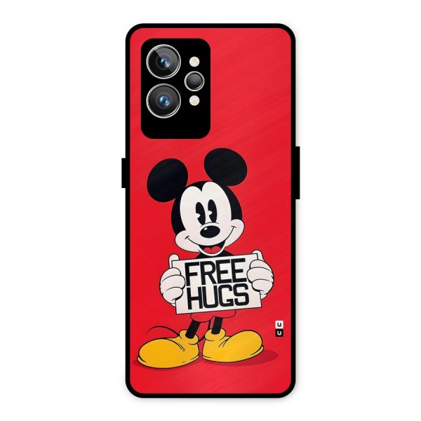 Free Hugs Metal Back Case for Realme GT2 Pro