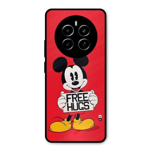 Free Hugs Metal Back Case for Realme P1