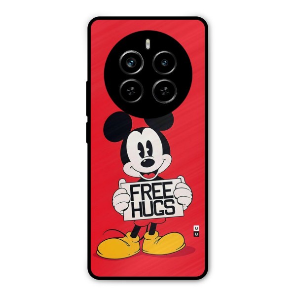 Free Hugs Metal Back Case for Realme P1 Pro