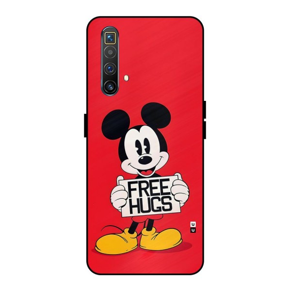 Free Hugs Metal Back Case for Realme X3