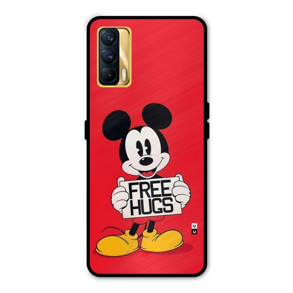 Free Hugs Metal Back Case for Realme X7