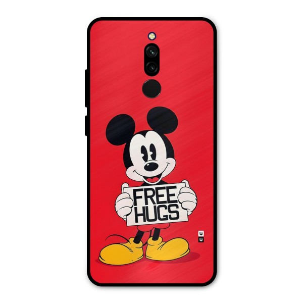 Free Hugs Metal Back Case for Redmi 8