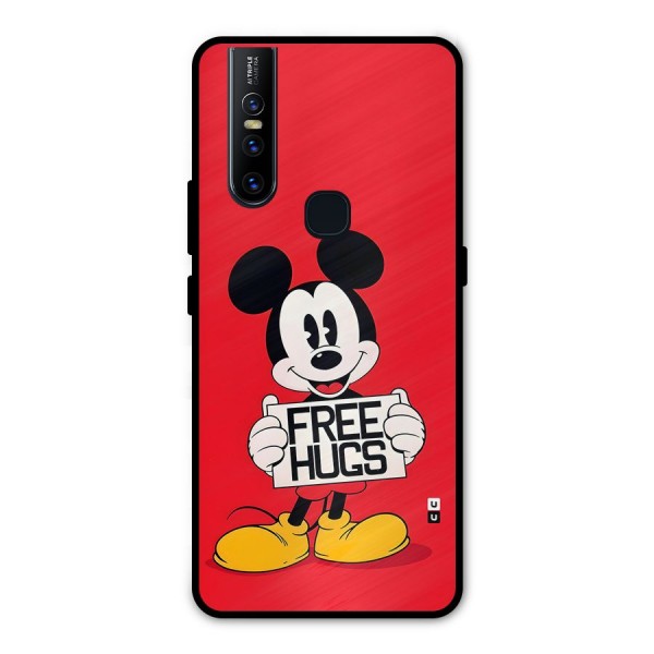 Free Hugs Metal Back Case for Vivo V15