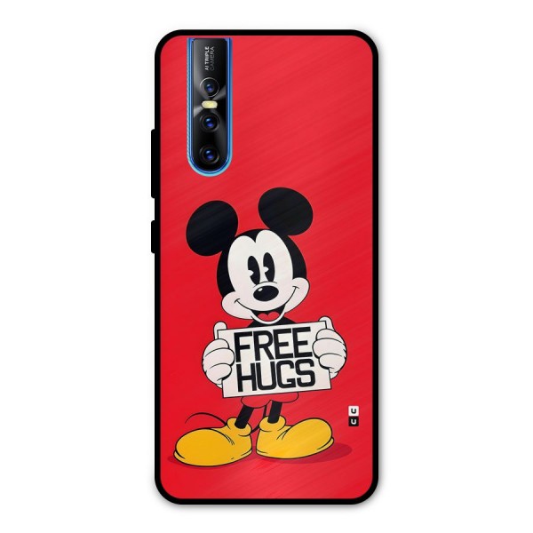 Free Hugs Metal Back Case for Vivo V15 Pro