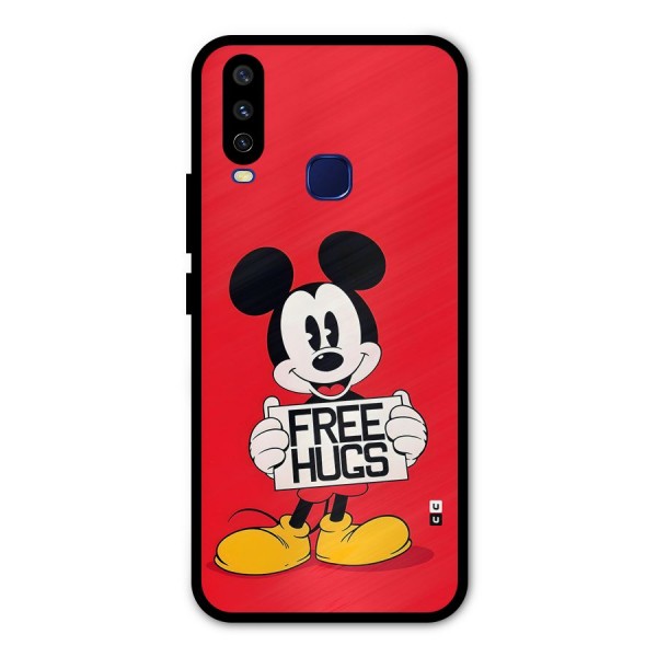 Free Hugs Metal Back Case for Vivo V17