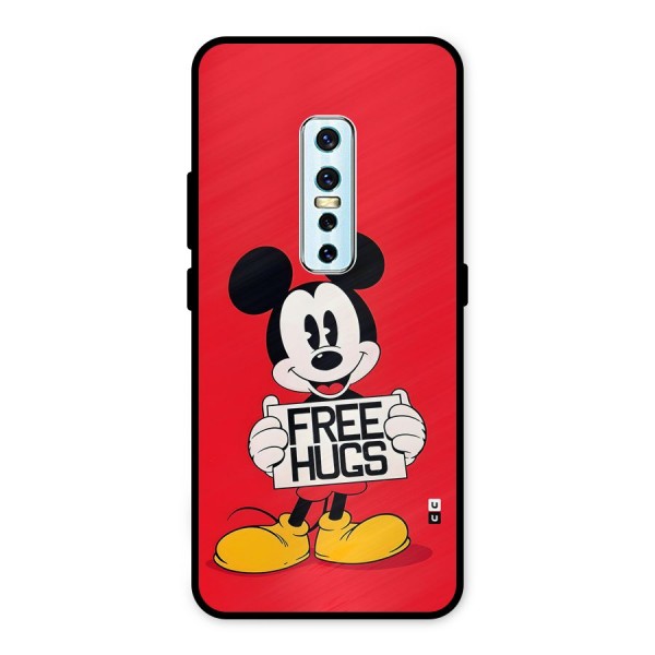 Free Hugs Metal Back Case for Vivo V17 Pro