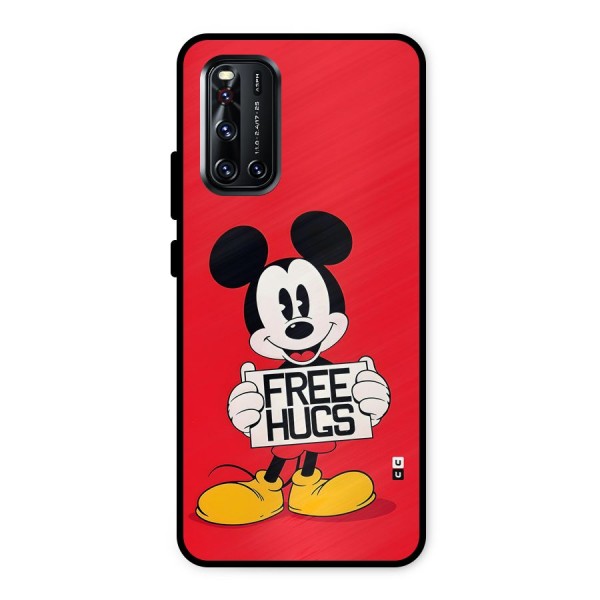 Free Hugs Metal Back Case for Vivo V19