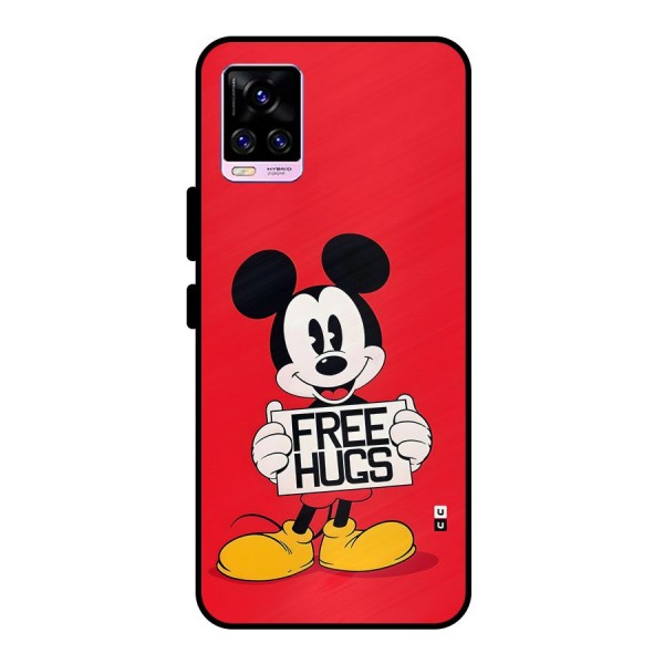 Free Hugs Metal Back Case for Vivo V20 Pro