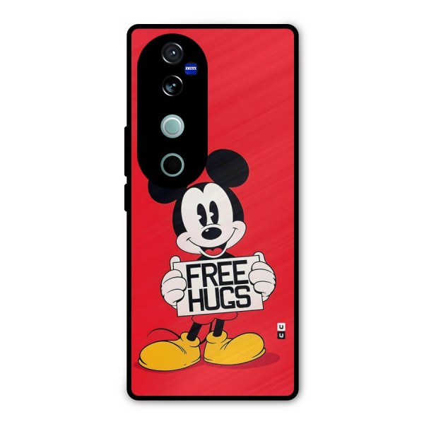 Free Hugs Metal Back Case for Vivo V40 Pro