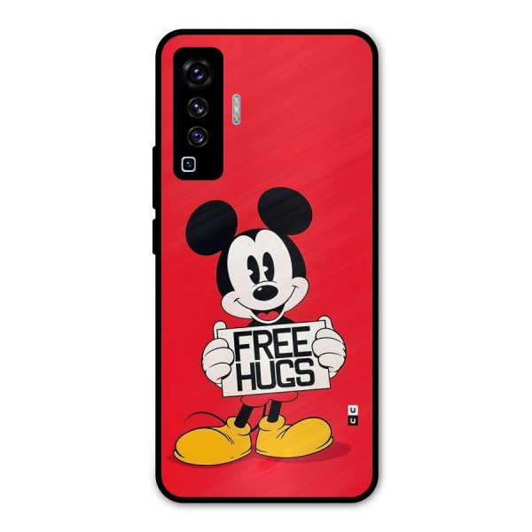 Free Hugs Metal Back Case for Vivo X50