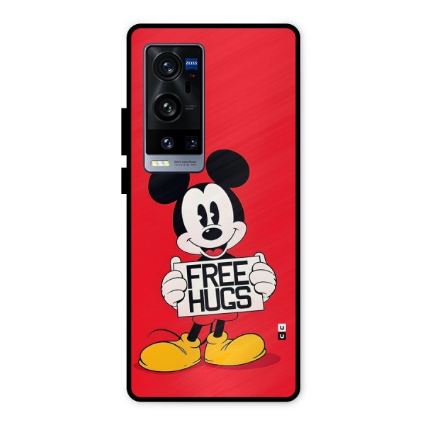 Free Hugs Metal Back Case for Vivo X60 Pro Plus