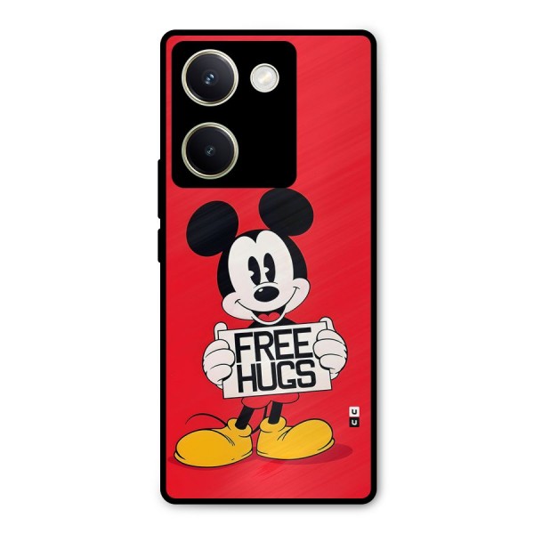 Free Hugs Metal Back Case for Vivo Y200 Pro